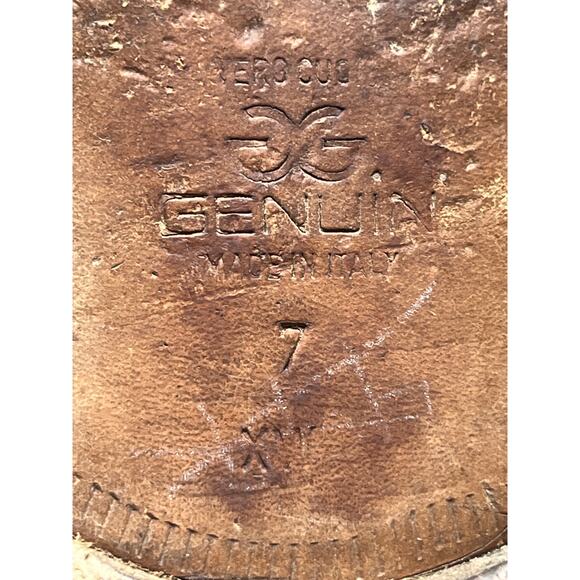 RARE Handmade Leopard Print Leather Sole Walter Genuin 7 Luxury Fur Golf Shoes - Picture 12 of 13